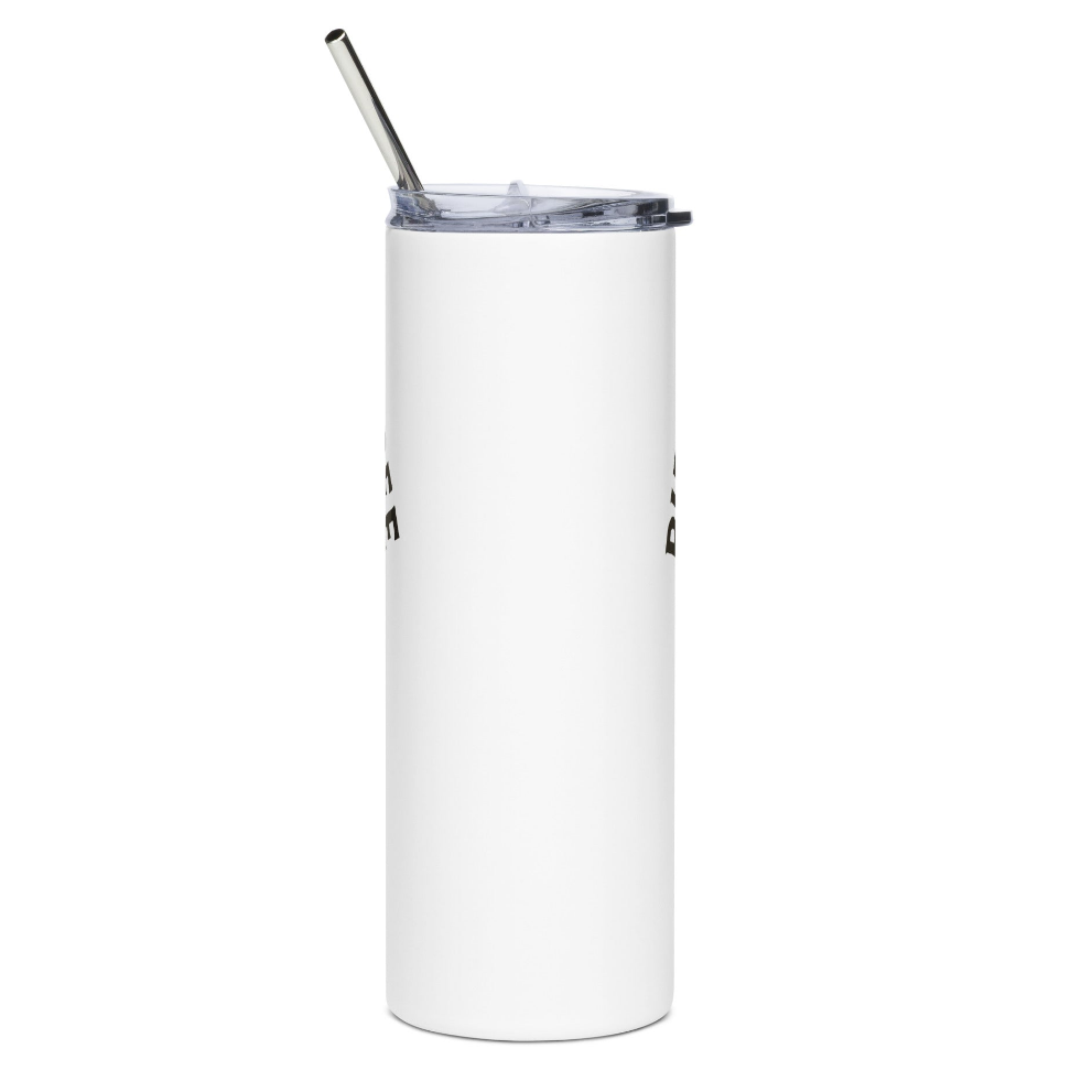 Vaso de Acero Inoxidable Motera - Botella Térmica Pin Up         "Ride Hard Live Free"