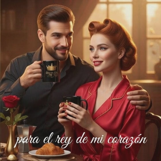 Taza/mug buenos días rey