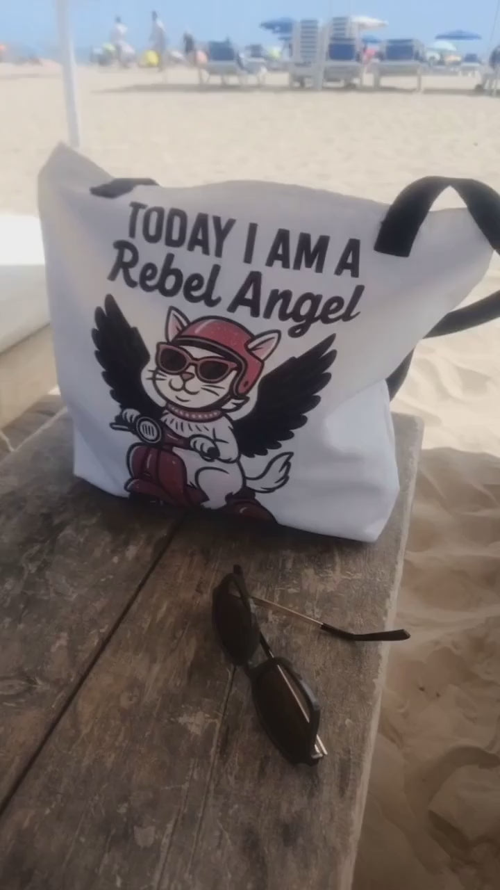 Bolso / Tote Bag “Pink Rebel Angel”