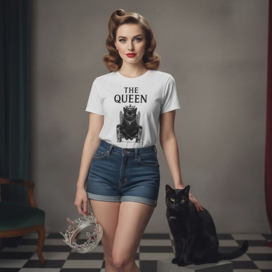 Gatita Reina - Camiseta Larga / Unisex Classic Tee