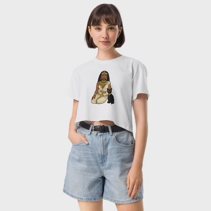 Reina Egipcia - Women's Crop Top