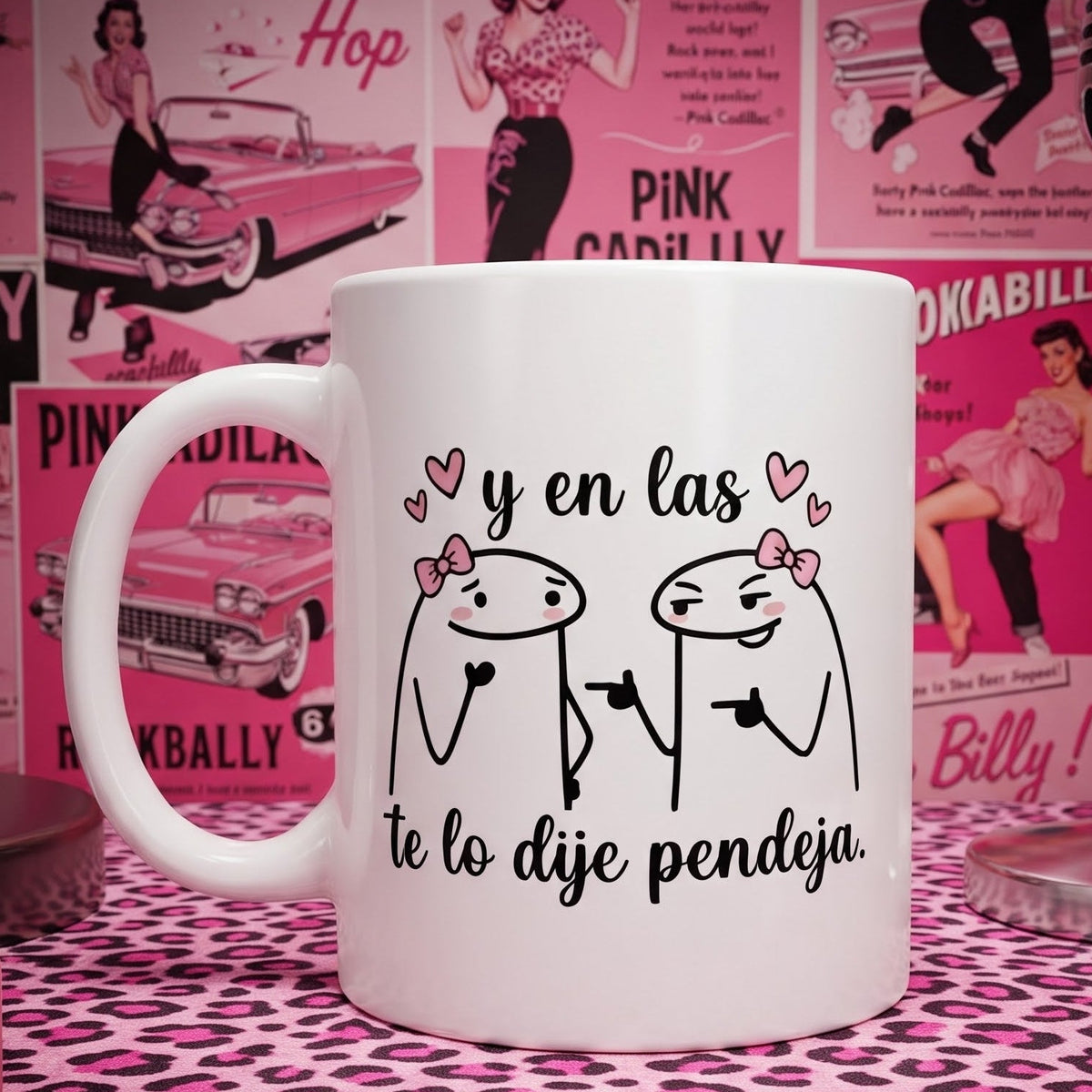 Taza "Para mi mejor amiga… en las buenas y en las malas"