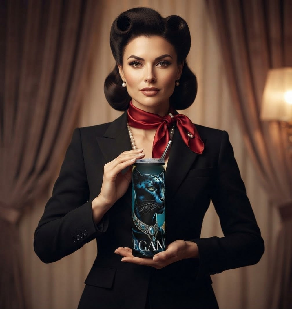 Vaso Térmico "Pantera Negra" – Elegance