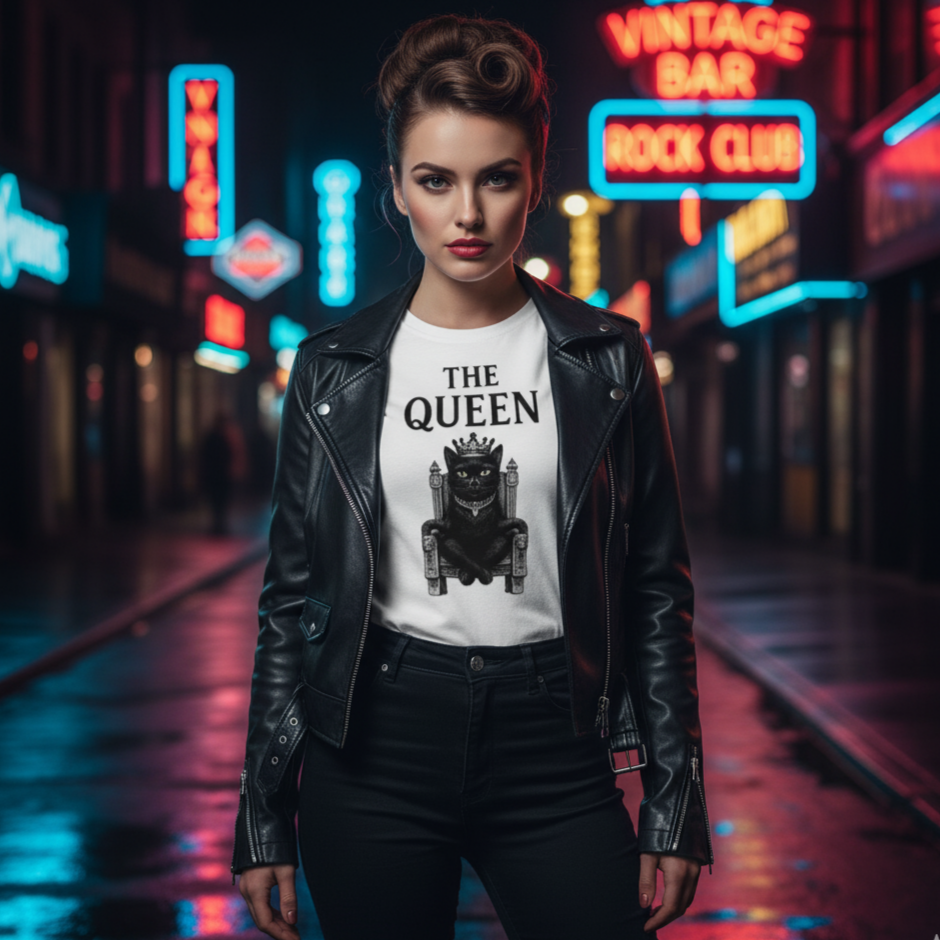 Gatita Reina - Camiseta Larga / Unisex Classic Tee